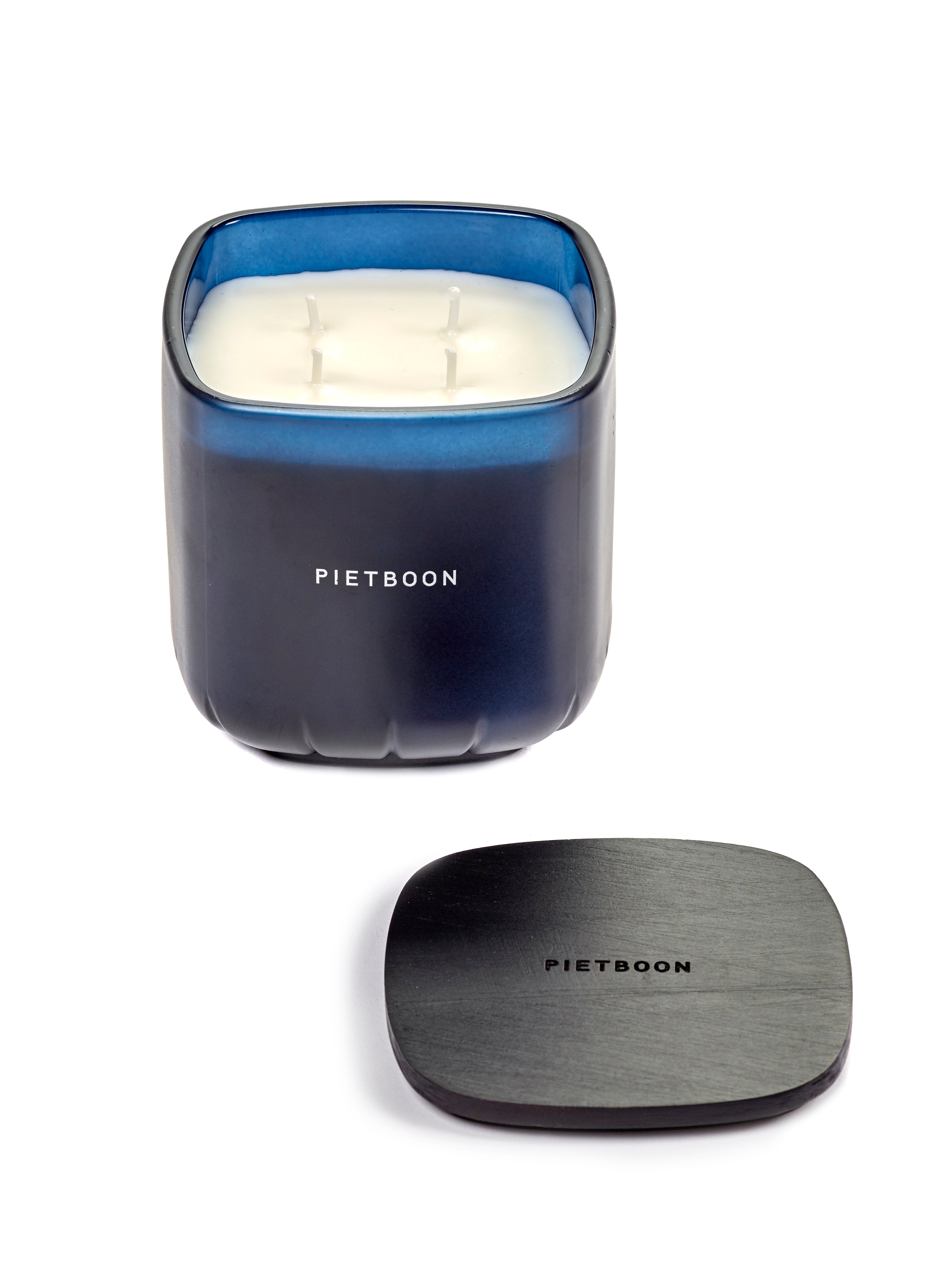 Scented candle blue 6 PM - medium - Piet Boon