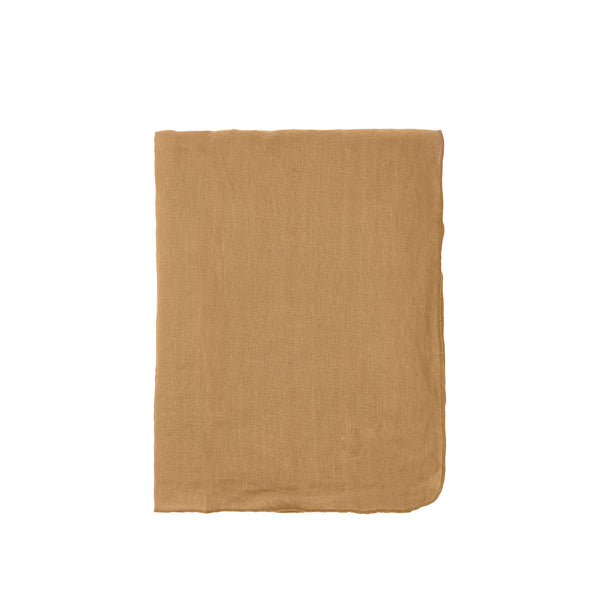 Tablecloth linen Gracie - 3 meters - Indian Tan
