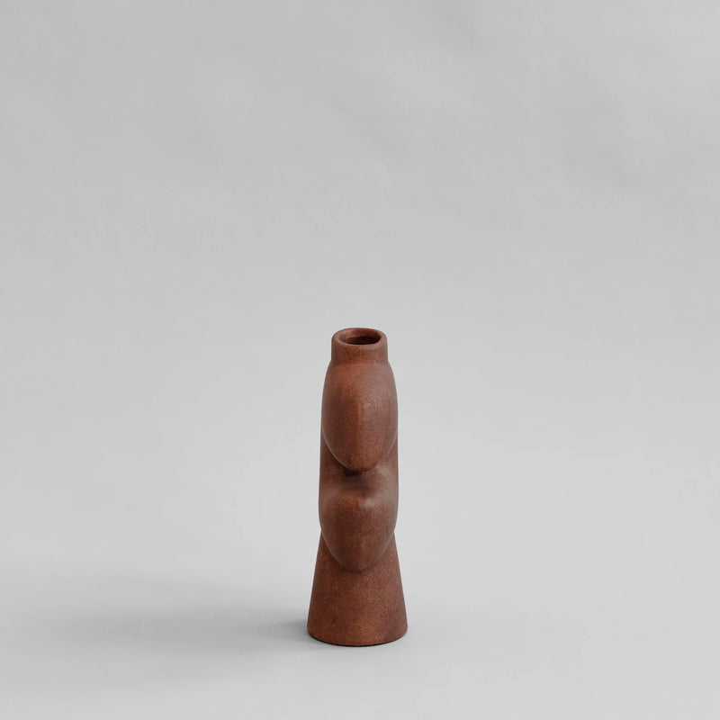 Tribal Vase - Medio - Terracotta